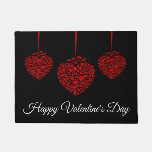 Tapis de porte de la Saint-Valentin (Devant)