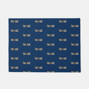 Tapis de porte de libellule