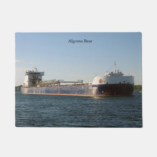 Tapis de porte de l'ours Algoma (Devant)