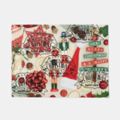 Tapis de porte de Noël (Devant)
