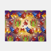Tapis de porte de Noël élégant (Devant)