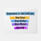 Tapis de porte de rappel (Devant)