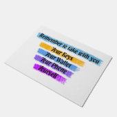 Tapis de porte de rappel (Incliné)