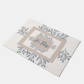 Tapis de porte de salutation convivial (Incliné)