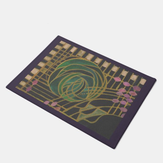 Tapis de porte de style Mackintosh (Incliné)