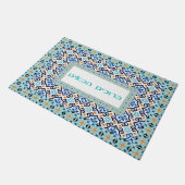 Tapis de porte de style marocain (Incliné)