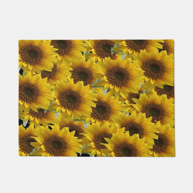 Tapis de porte de tournesol (Devant)