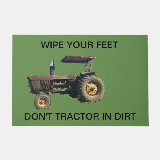 Tapis de porte de tracteur (Devant)