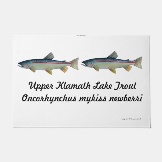 tapis de porte de truite (Devant)