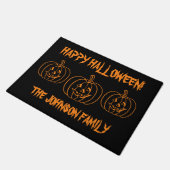 Tapis de porte découpé par coutume de Halloween de (Incliné)