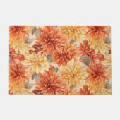 Tapis de porte des fleurs d'automne (Devant)