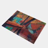 Tapis de porte des rêves d'automne (Incliné)