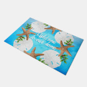 Tapis de porte Dollars de sable de la saison des f (Incliné)