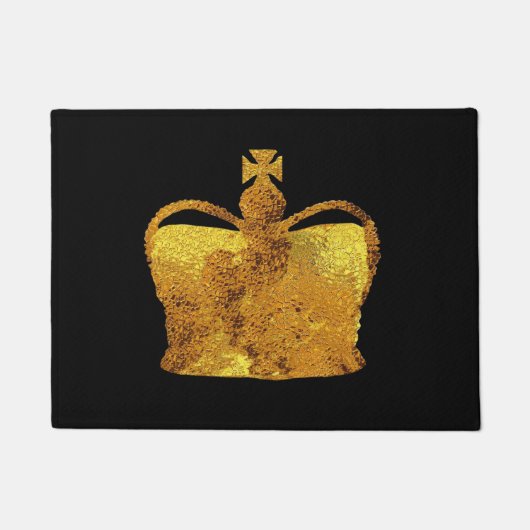 Tapis de porte d'or de couronne (Devant)