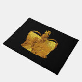 Tapis de porte d'or de couronne (Incliné)