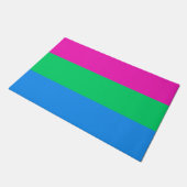Tapis de porte Drapeau Polysexuel (Incliné)