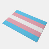 Tapis de porte drapeau transgenre (Incliné)