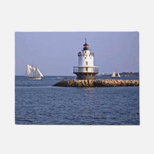 Tapis de porte du phare de Spring Point Ledge, Mai (Devant)