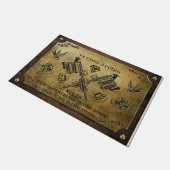 Tapis De Porte Du Studio De Tatouage, Amateurs De  (Incliné)