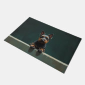 Tapis de porte en forme de Terrier Écossais (Incliné)