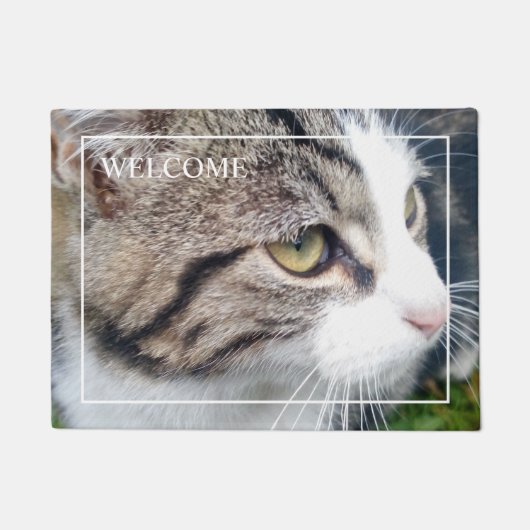 Tapis de porte fait sur commande d'accueil de (Devant)