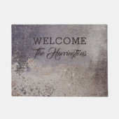 Tapis de porte faits sur commande corrodés par (Devant)