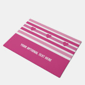Tapis de porte faits sur commande de motif de (Incliné)