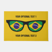 Tapis de porte faits sur commande de nuances (Devant)