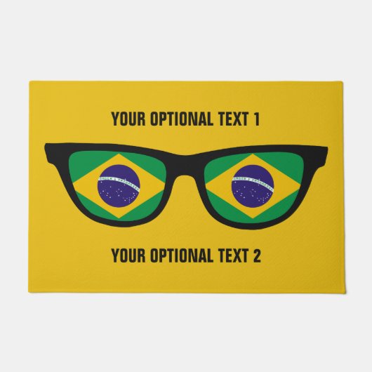 Tapis de porte faits sur commande de nuances (Devant)