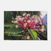 Tapis de porte Fleurs de Clerodendrum Starburst (Devant)