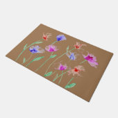 Tapis de porte Fleurs Fissables (Incliné)
