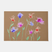 Tapis de porte Fleurs Fissables (Devant)