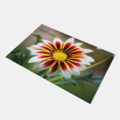 Tapis de porte Gazania à pointe blanche (Incliné)