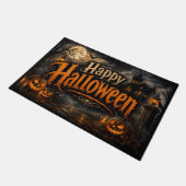 Tapis de porte Halloween Maison Hantée (Incliné)