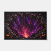 Tapis de porte illusion 3D Halloween Abyss (Devant)