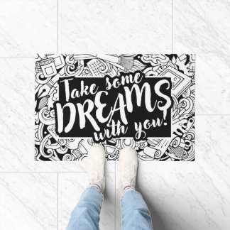 Tapis de porte intérieur d'encouragement