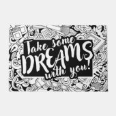 Tapis de porte intérieur d'encouragement (Devant)