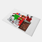 Tapis de Porte Joie de Noël (Incliné)
