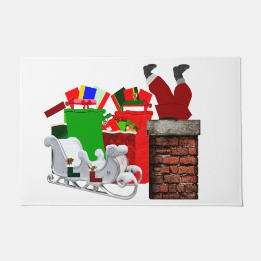 Tapis de Porte Joie de Noël (Devant)