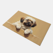 Tapis de porte Lhasa Apso (Incliné)
