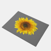 tapis de porte marguerite blanche (Incliné)