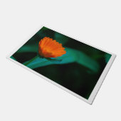 Tapis de porte Marguerite Orange (Incliné)