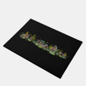 Tapis de porte Marmot Meadow (Noir) (Incliné)