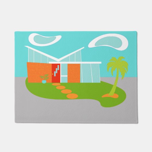 Tapis de porte moderne de Chambre de bande (Devant)