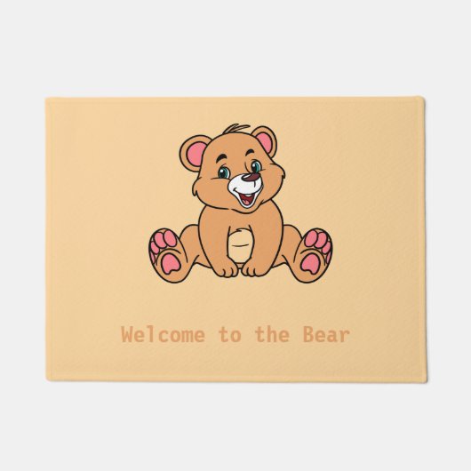 Tapis de porte Ours (Devant)