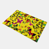 Tapis de porte Papillons (Incliné)