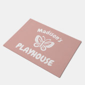 Tapis De Porte Personnalisé Pour Playhouse (Incliné)
