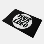 Tapis de porte personnalisée Entreprise Logo d'ent (Incliné)