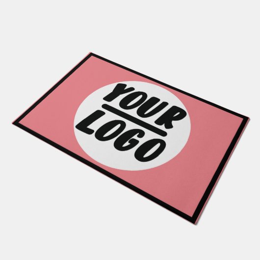 Tapis de porte personnalisée Entreprise Logo d'ent (Incliné)
