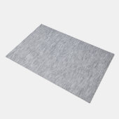 Tapis de porte personnalisés gris pour la maison (Incliné)